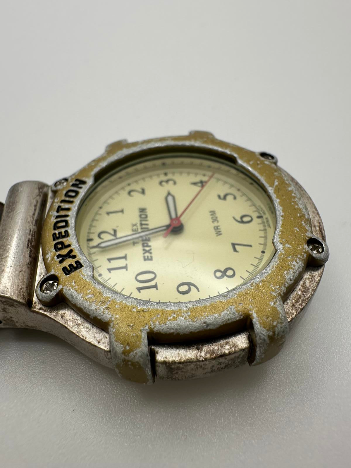 Timex Expedition Clip-On Field Watch – 38mm, New Battery, Worn but Working