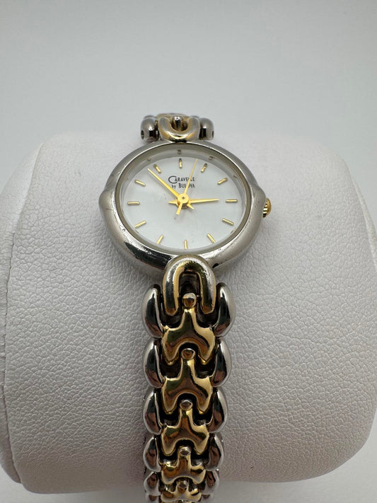 Caravelle by Bulova Women’s Two-Tone Quartz Watch 20mm – Fresh Battery