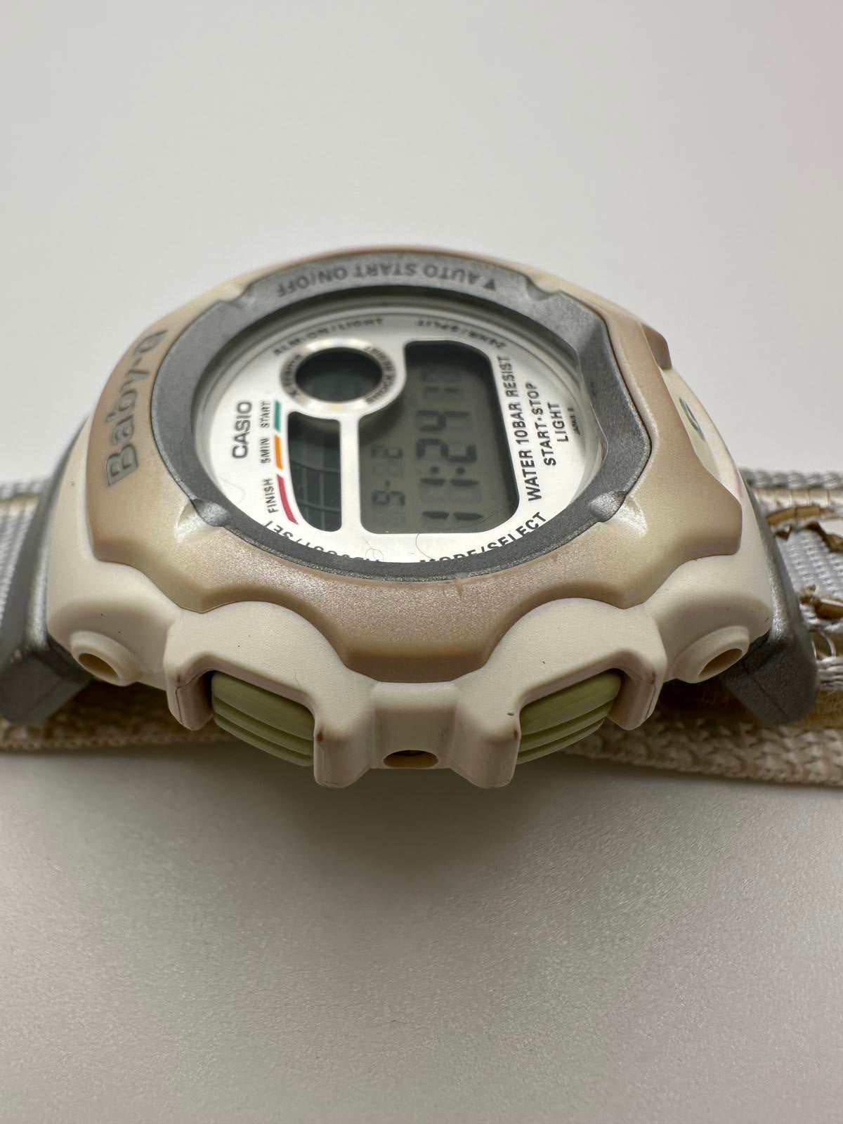 2000s Casio Baby-G 42mm Digital Watch, Shock Resistant, Y2K Style, Fresh Battery
