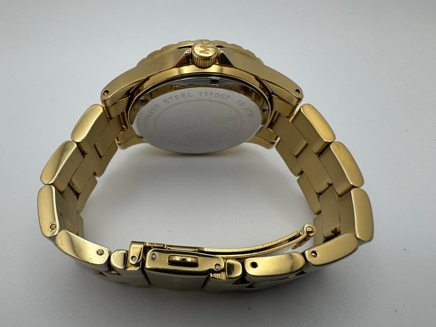 Michael Kors MK-5260 Gold Quartz Watch 44 mm Men’s Unisex | Fresh Battery