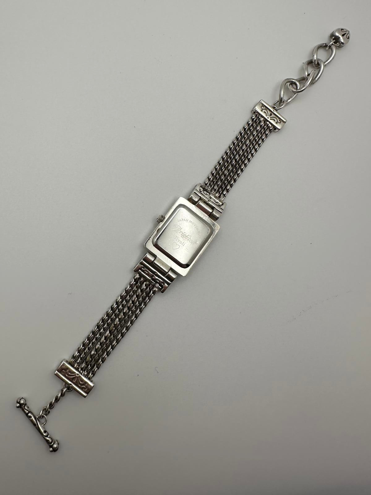 Brighton Tivoli Women’s Watch – Silver Tone Bracelet – New Battery – 21mm