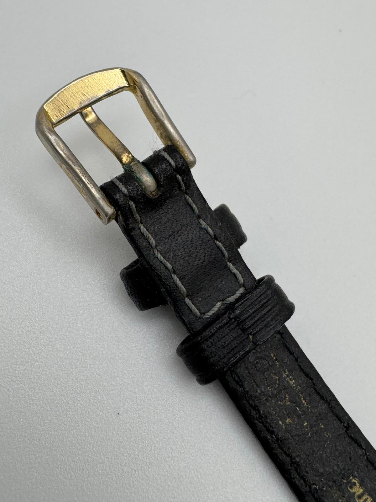 Vintage Pulsar Gold Tone Petite Quartz Watch 21mm Roman Dial Japan Movement