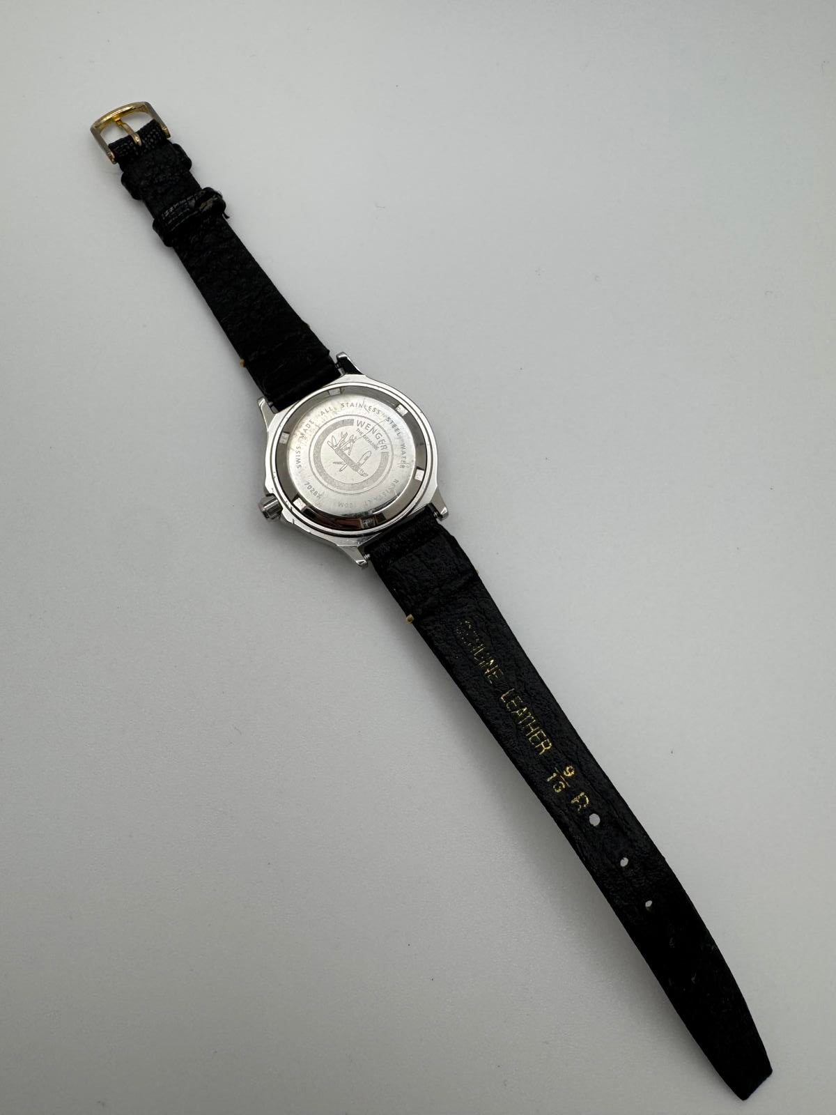 Wenger Xstream Swiss Made Quartz Watch 32mm White Dial Date New Battery