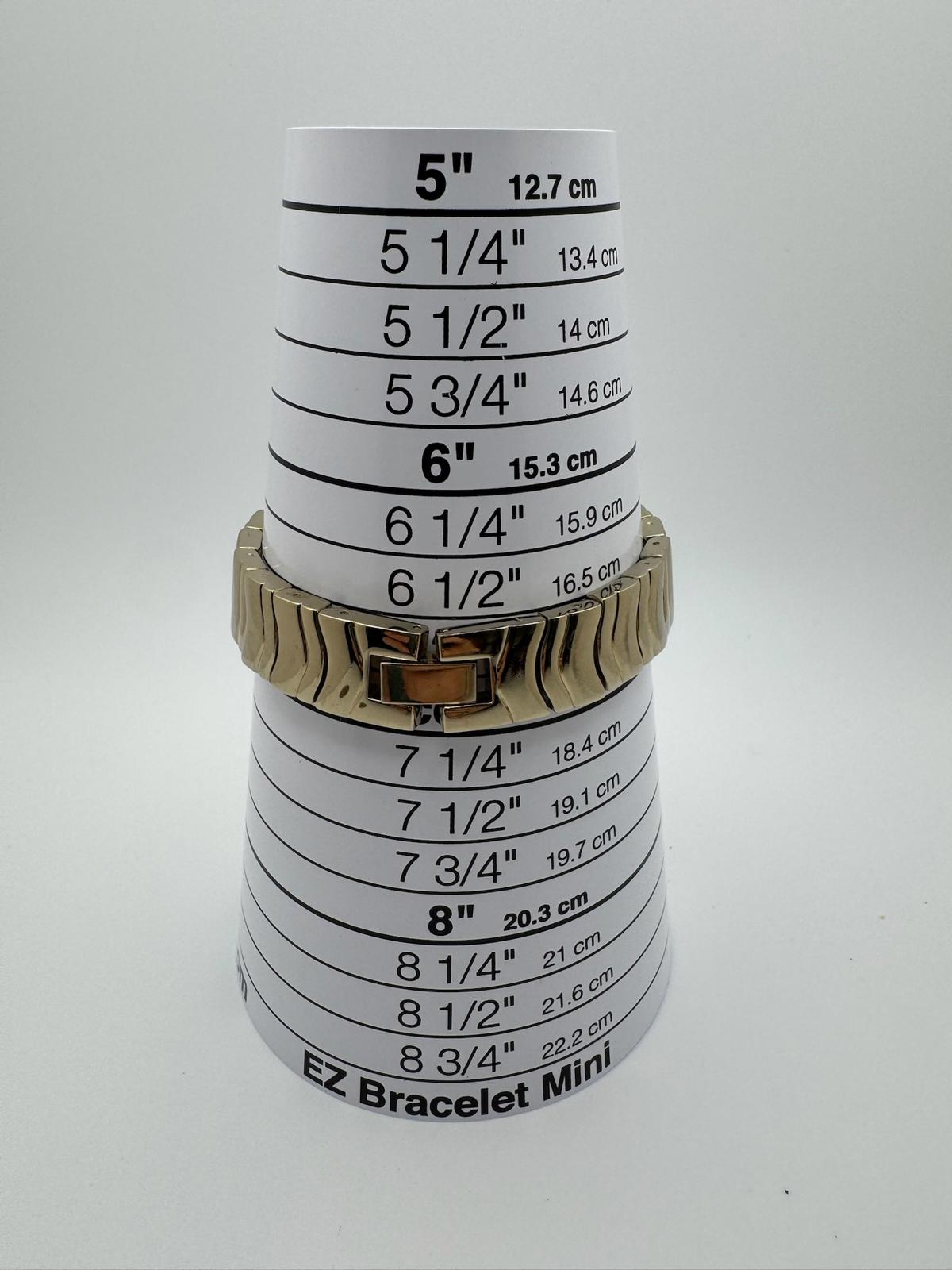 Armitron Gold Watch | Crystal Bezel, 28mm, New Battery