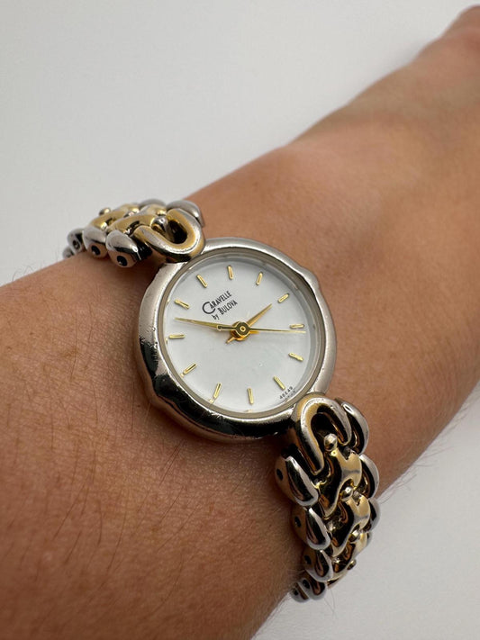 Caravelle by Bulova Women’s Two-Tone Quartz Watch 20mm – Fresh Battery