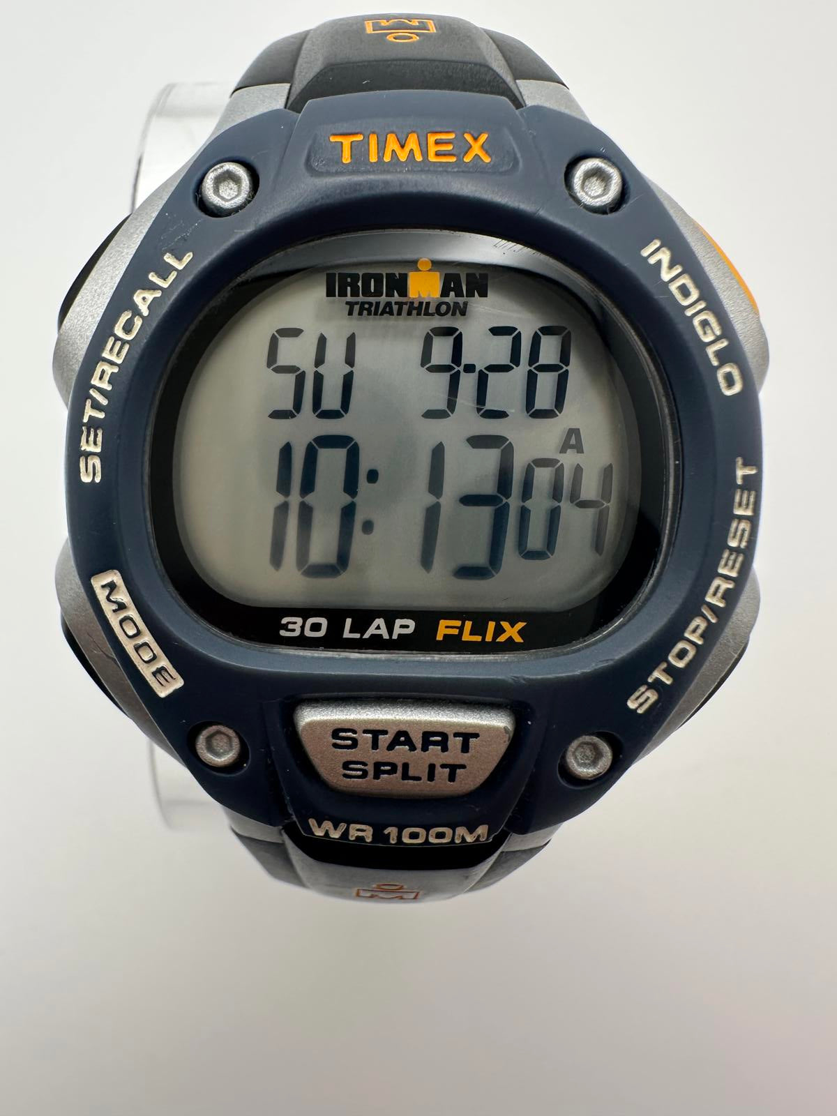 Timex Ironman Triathlon 30-Lap Digital Watch – 100M WR, Indiglo, Fresh Battery