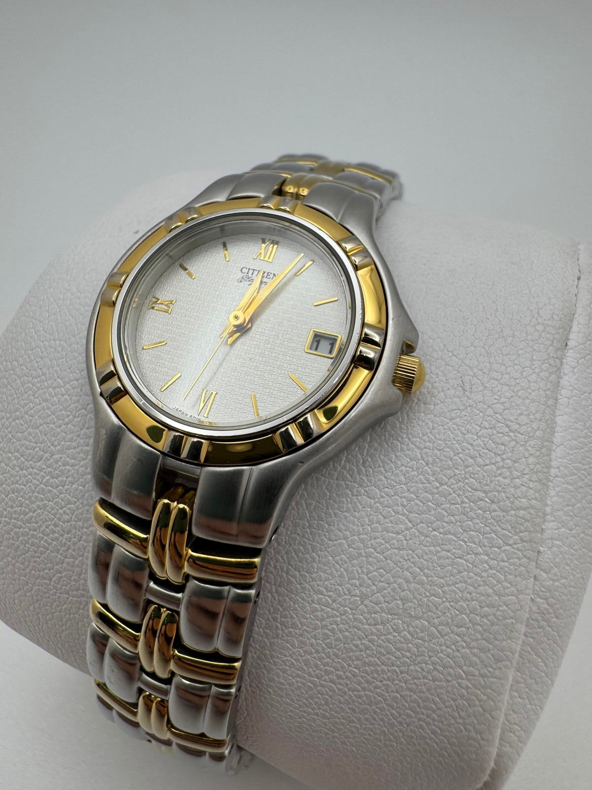 Citizen Elegance Women’s Two-Tone Quartz Watch – 23mm, Date, Fresh Battery