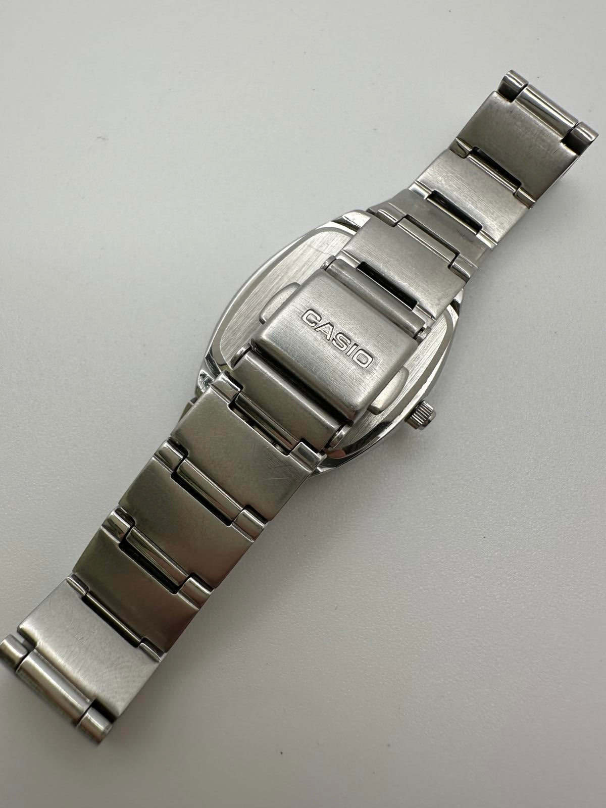 Casio Women’s Quartz Watch 23mm Blue Dial Stainless Steel Japan Movement