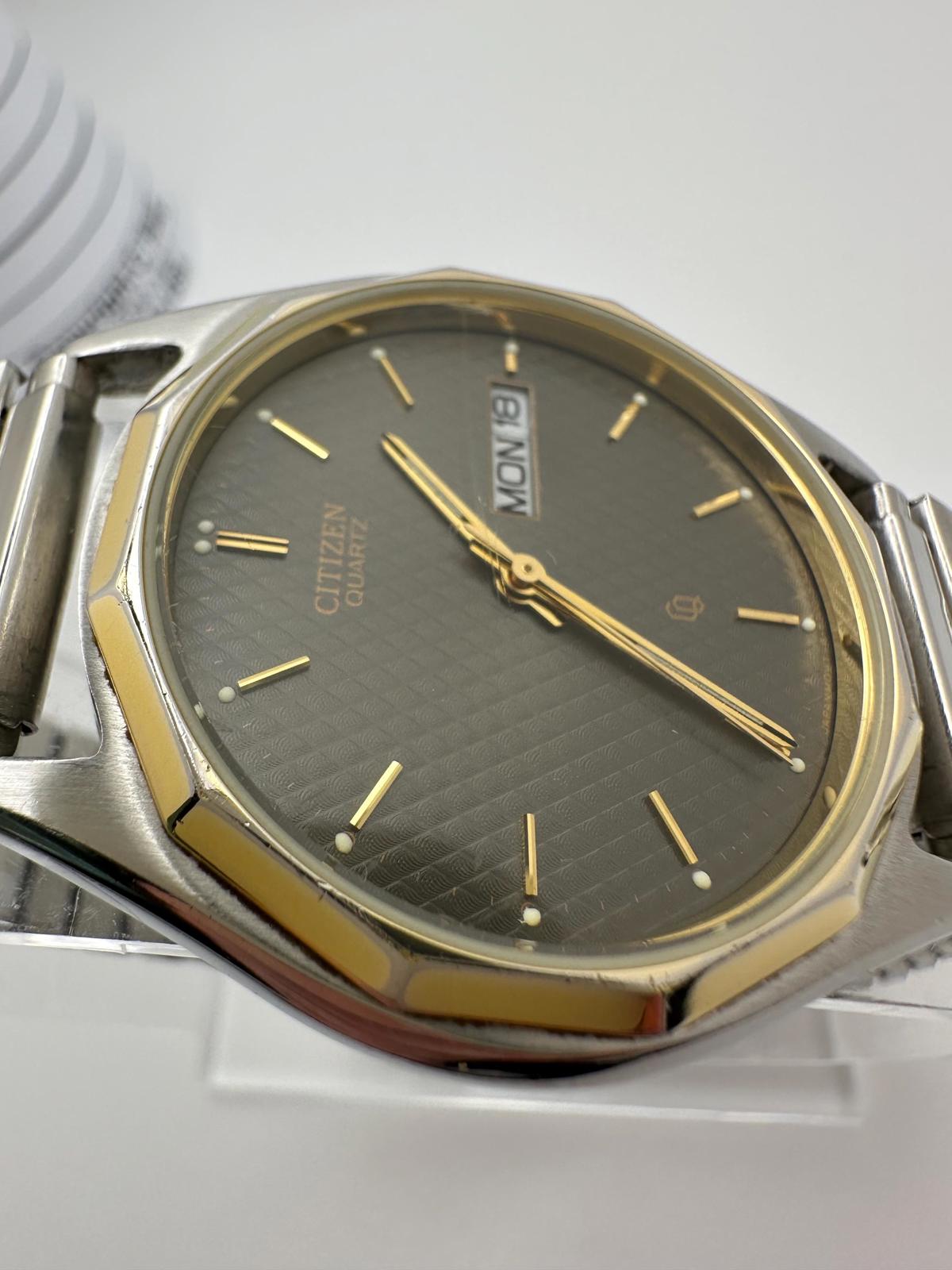 Citizen Quartz Men’s Watch – 36mm Two-Tone Stainless Steel