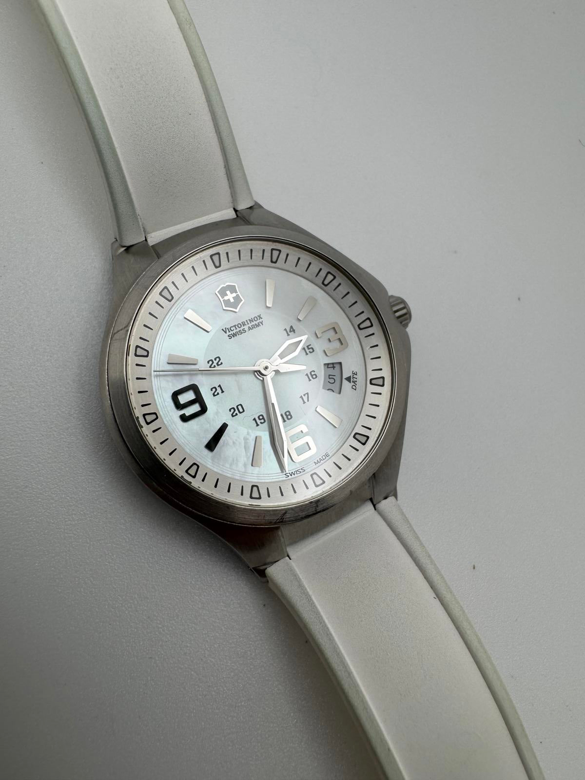 Victorinox Swiss Army Women’s Watch 32mm White MOP Dial Date