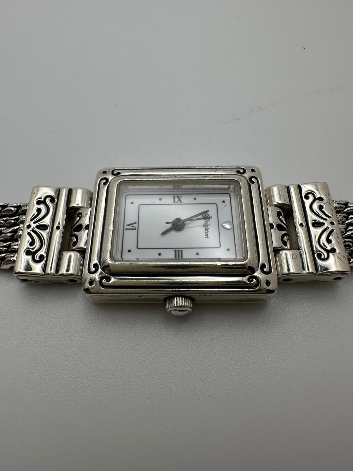 Brighton Tivoli Women’s Watch – Silver Tone Bracelet – New Battery – 21mm