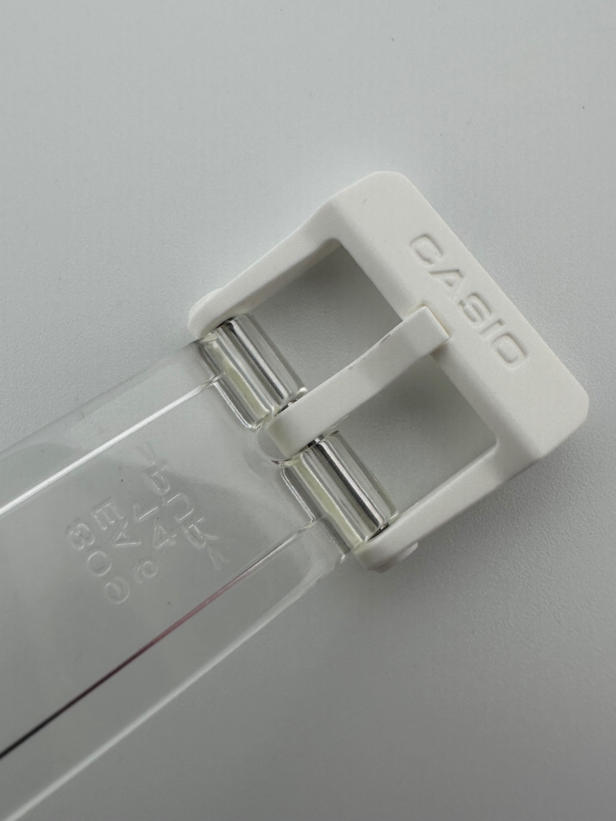 Casio Clear Transparent Watch White Gold Dial 100M, alternate view 9