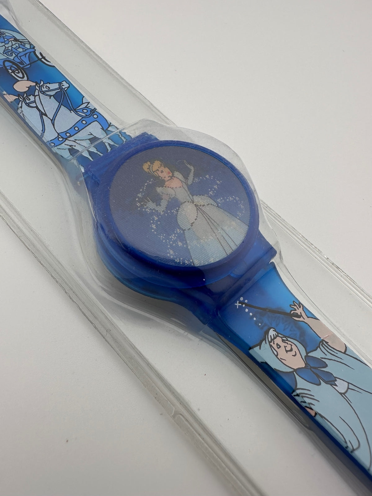 Vintage 1990s Disney Cinderella Holographic Watch Unopened NOS, alternate view 7