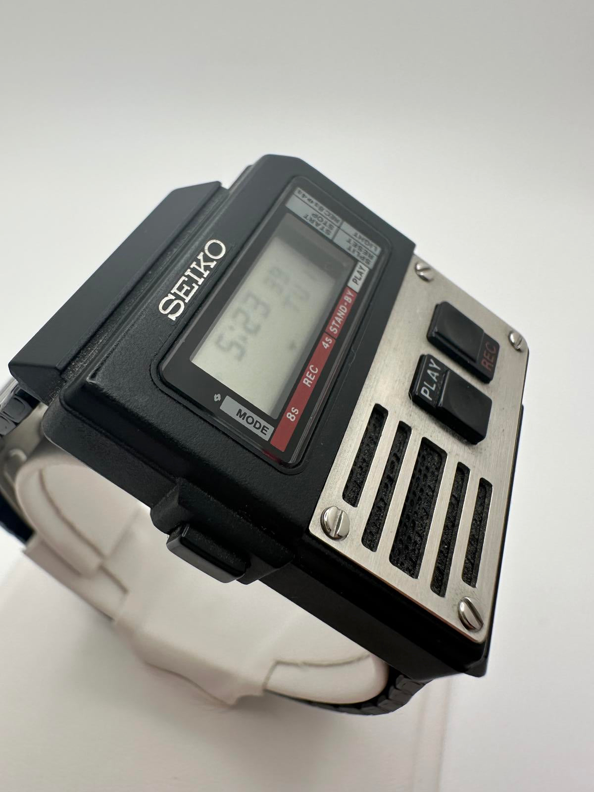 Seiko M516-4009 Voice Note Watch 1980s “Ghostbusters” Collector-Grade