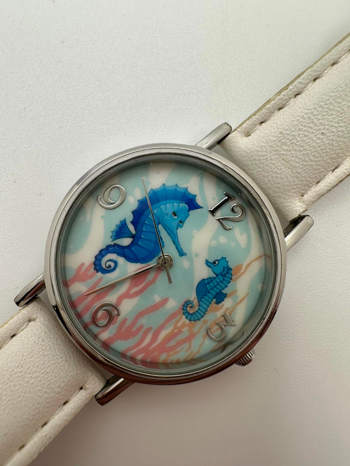 BWC Contemporary 35mm Seahorse Dial Watch Excellent Condition | Hole Watch Co.