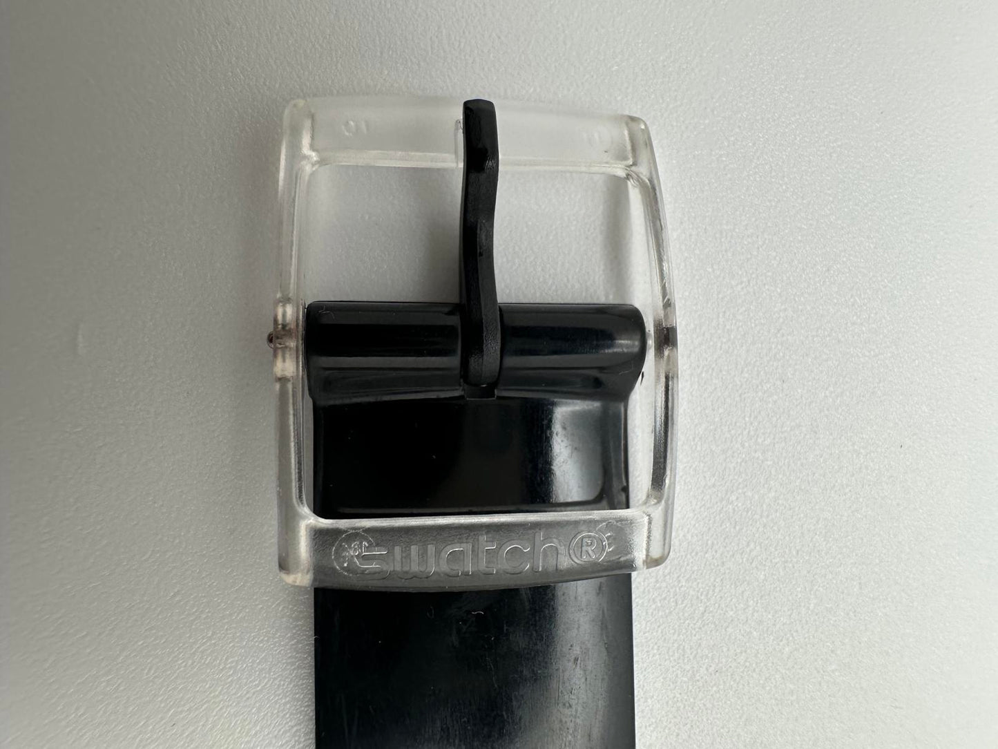 Swatch Originals Black Gent Watch 2009 – 34mm, Fresh Battery, Swiss, Running