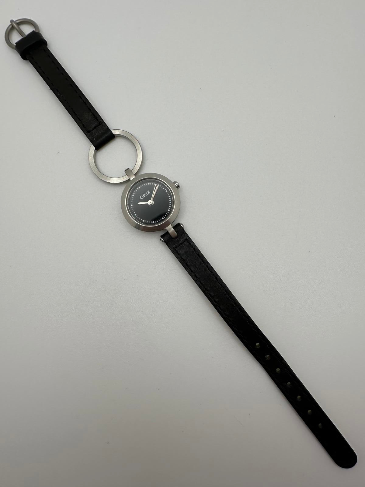 Opex Women’s 22mm Quartz Watch Black Dial Minimalist Stainless Steel