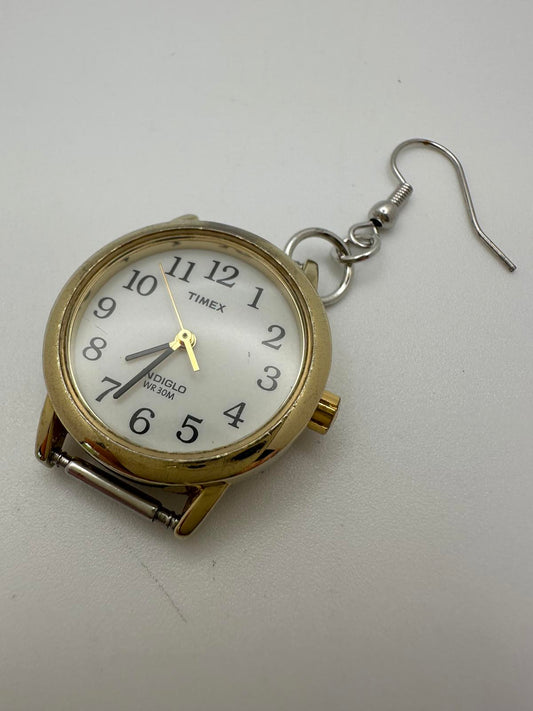 Timex Women’s 27mm Indiglo Watch Head – Gold Tone, Easy-Read Dial, Fresh Battery