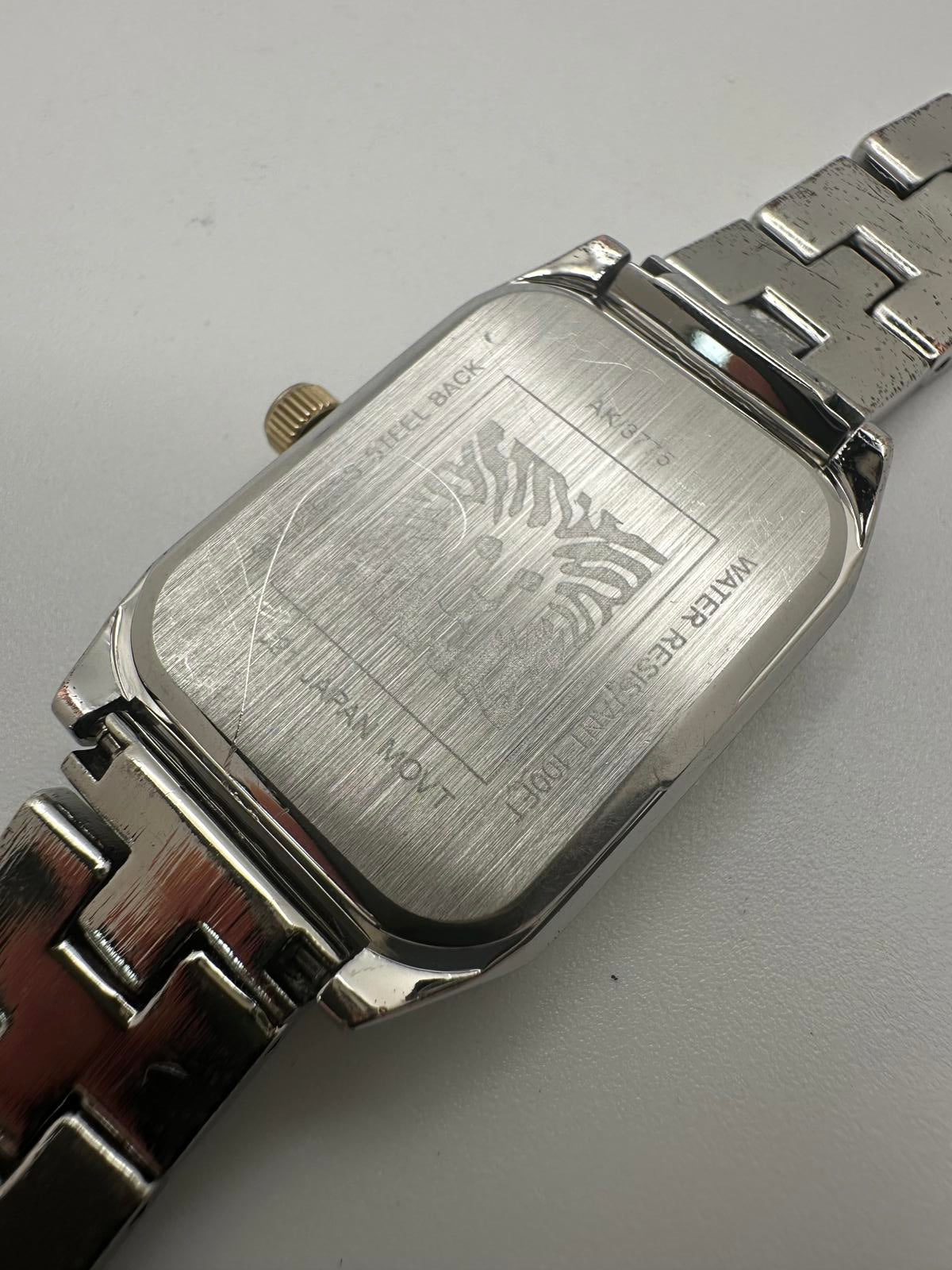 Vintage Anne Klein Women’s Quartz Watch 24mm Two Tone Bracelet New Battery