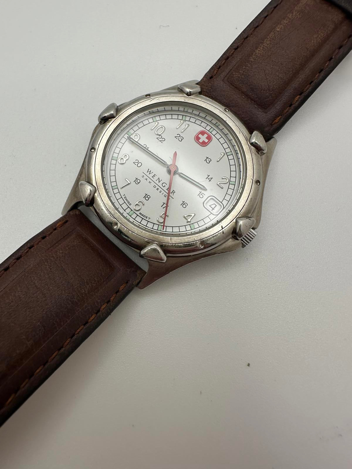 Wenger S.A.K. Design Swiss Made Watch – 35mm, Fresh Battery