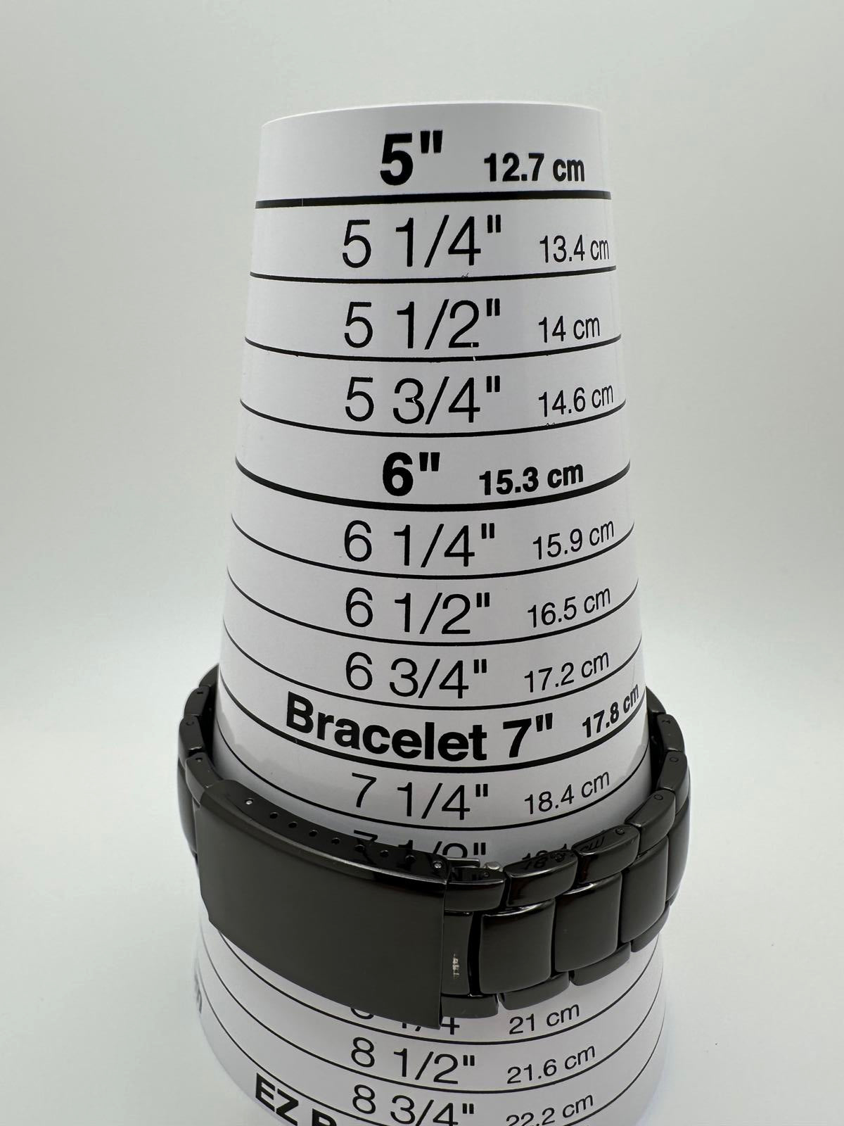 Men’s Black Quartz Watch Stainless Steel Band Japan Movement | Hole Watch Co