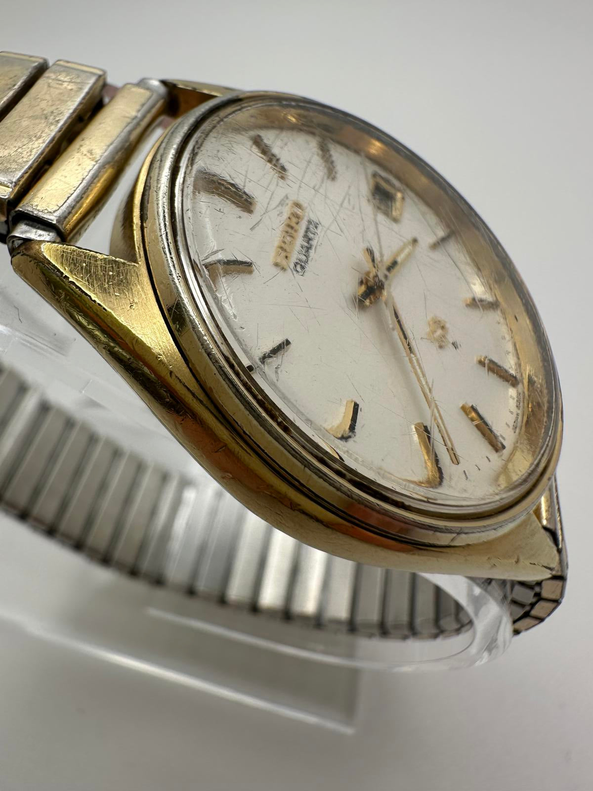 Seiko Quartz Men’s Watch – 1970s/80s – Distressed Vintage Style – New Battery