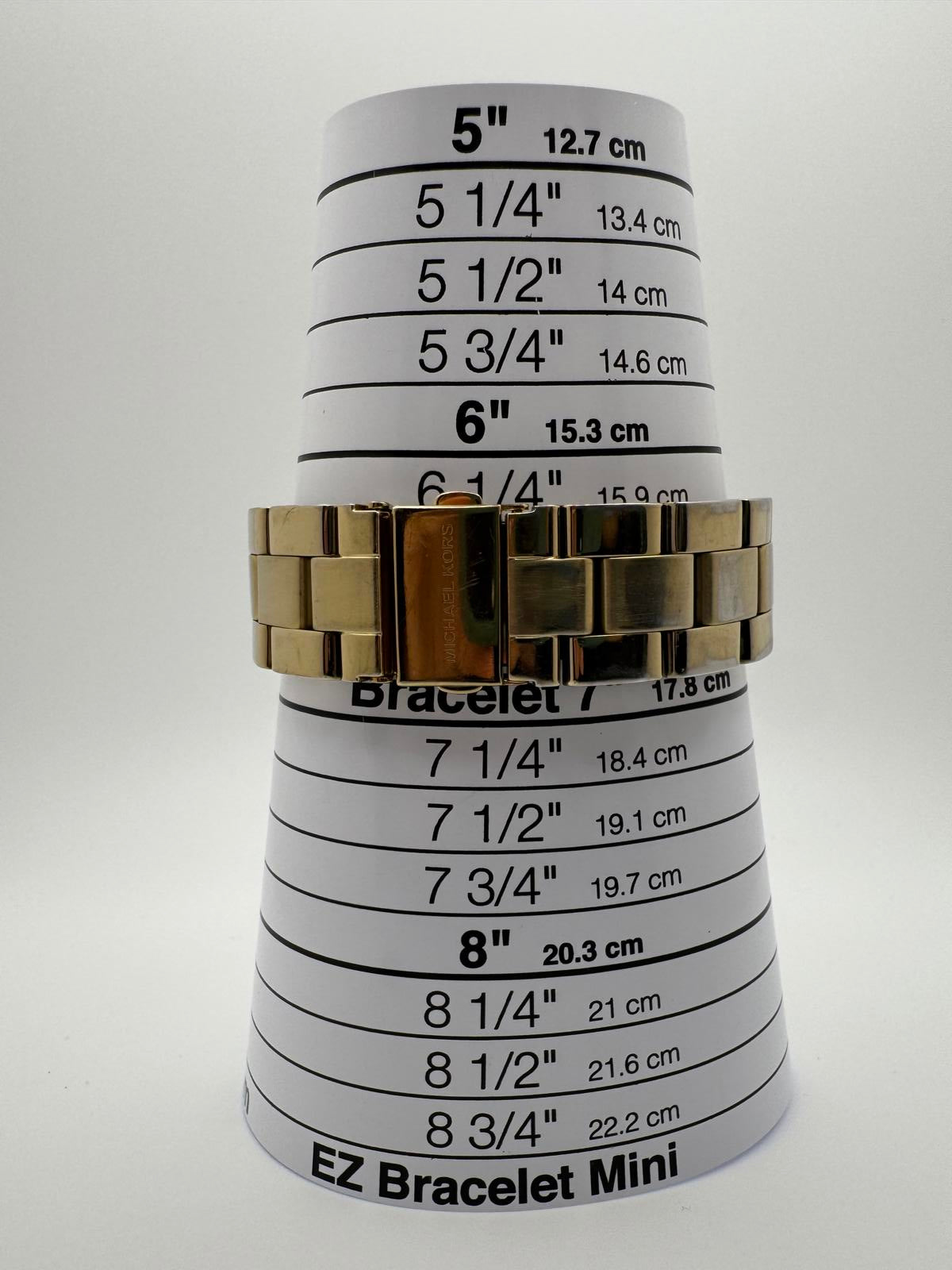 Michael Kors MK-5260 Gold Quartz Watch 44 mm Men’s Unisex | Fresh Battery