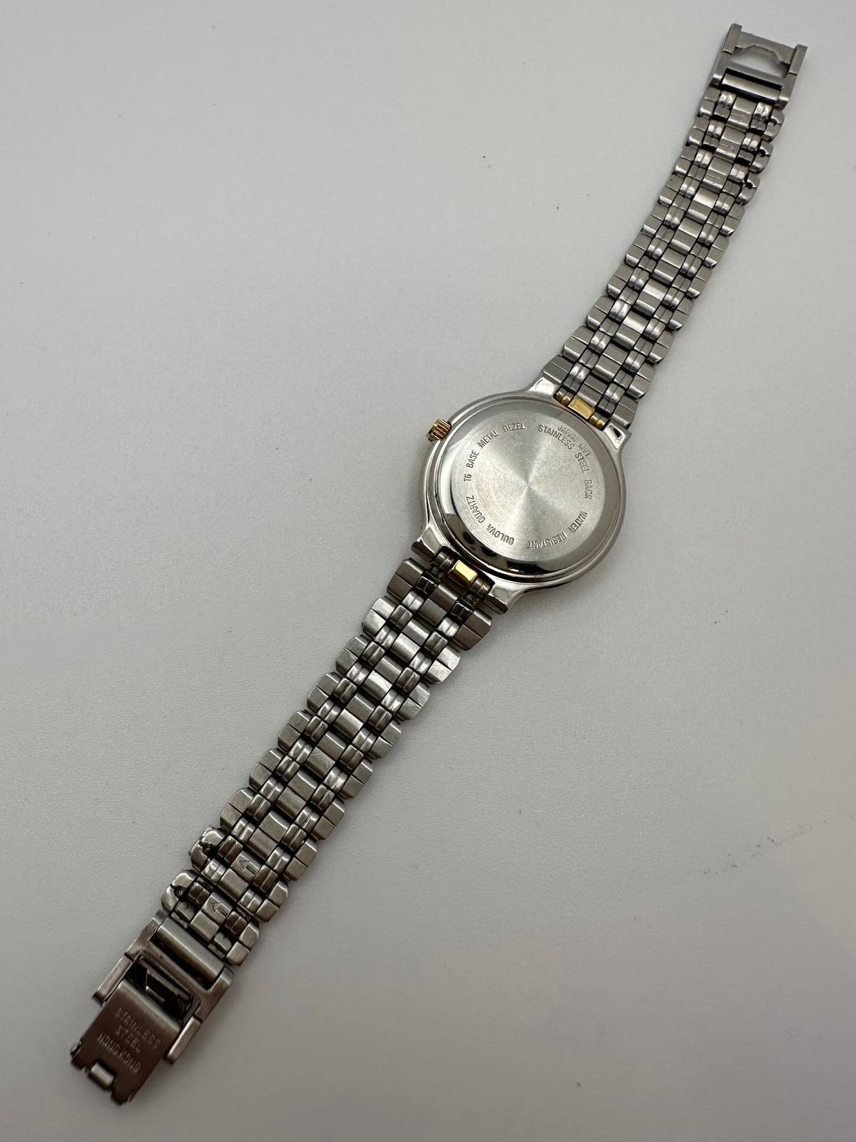 Bulova Women’s Two-Tone Watch, Roman Numerals, Stainless Steel & Gold Tone, 23mm