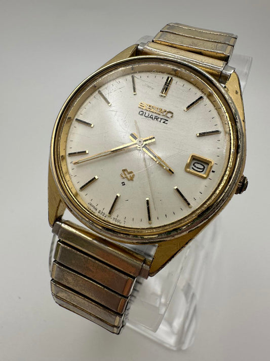 Seiko Quartz Men’s Watch – 1970s/80s – Distressed Vintage Style – New Battery