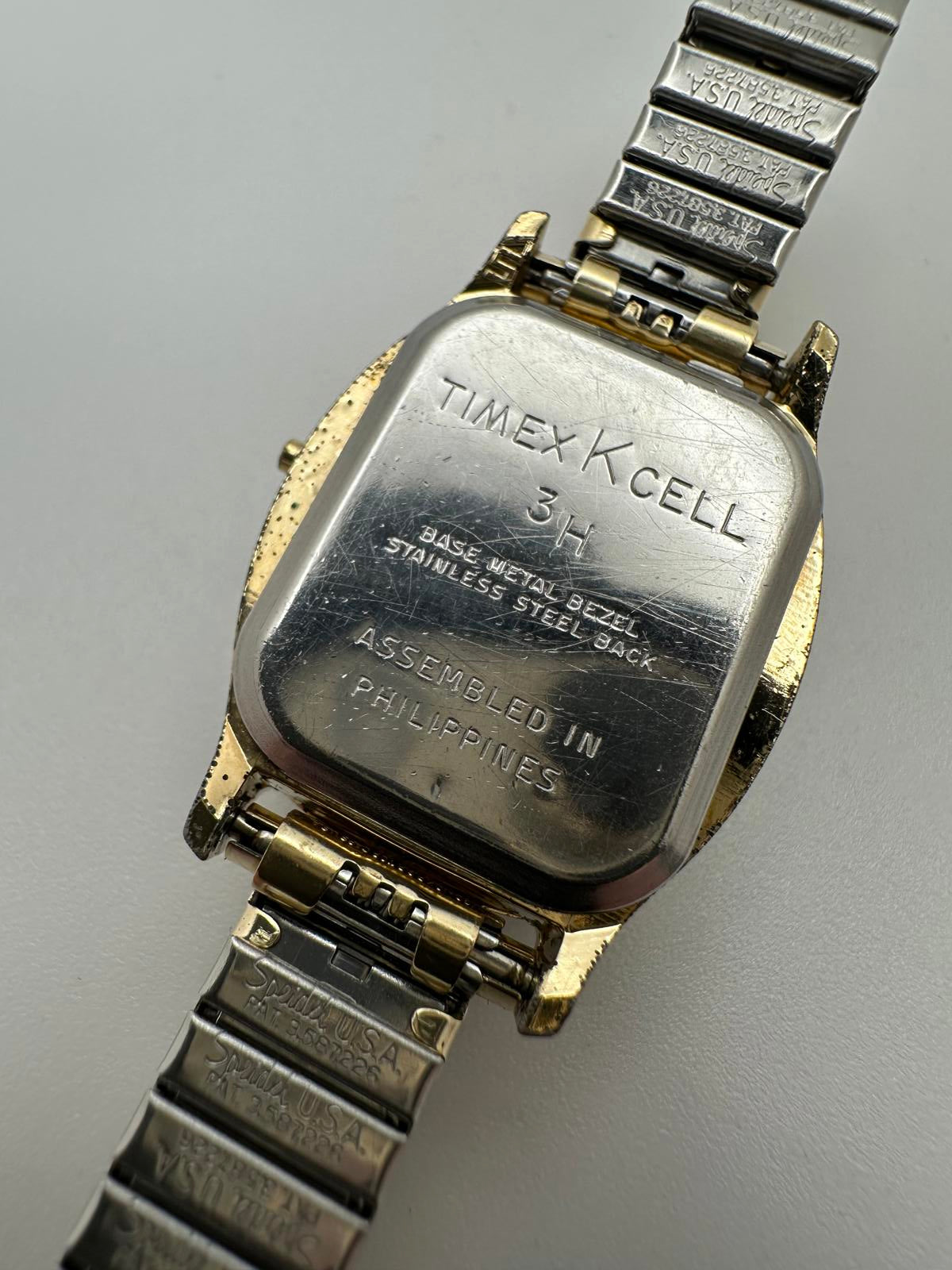 Vintage Timex Gold Digital Watch – New Battery, Works, Retro Style