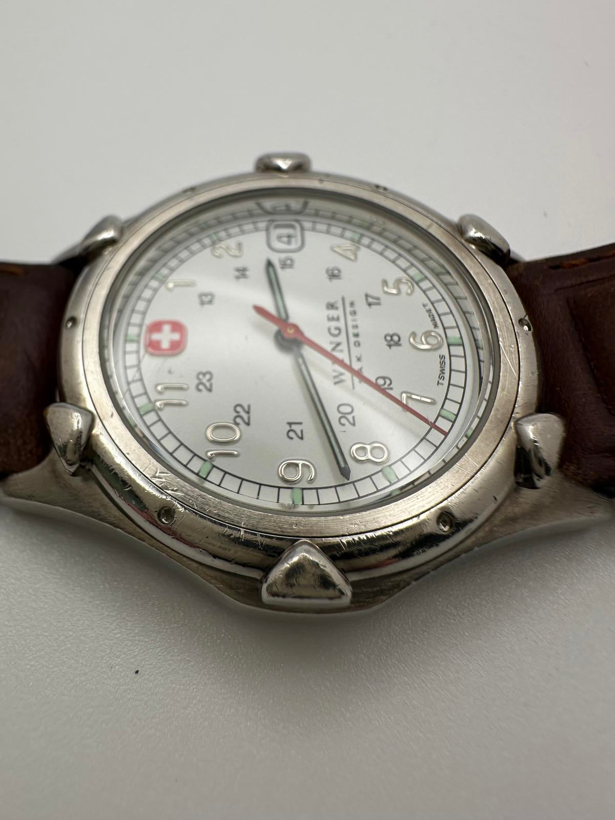Wenger S.A.K. Design Swiss Made Watch – 35mm, Fresh Battery