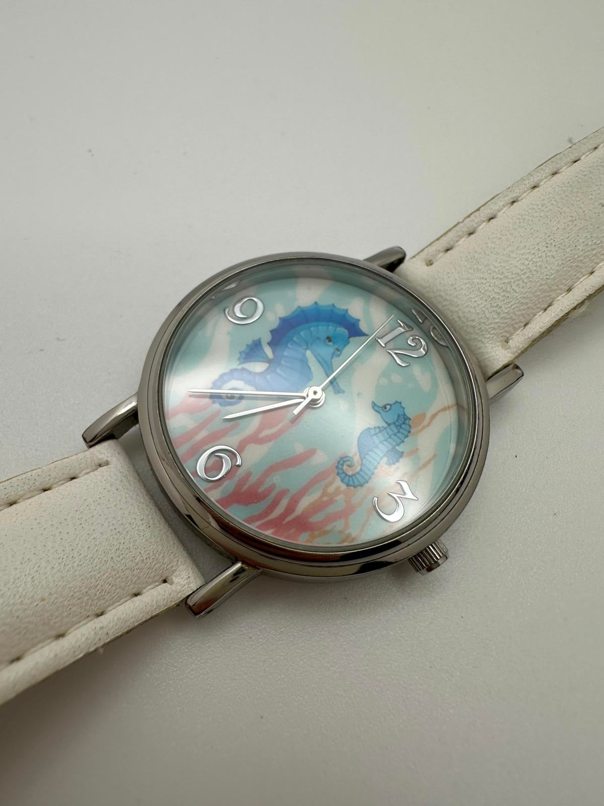 BWC Contemporary 35mm Seahorse Dial Watch Excellent Condition | Hole Watch Co.