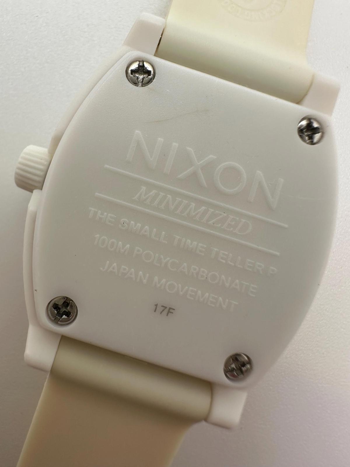 Nixon Small Time Teller P Cream Women’s Watch – Fresh Battery