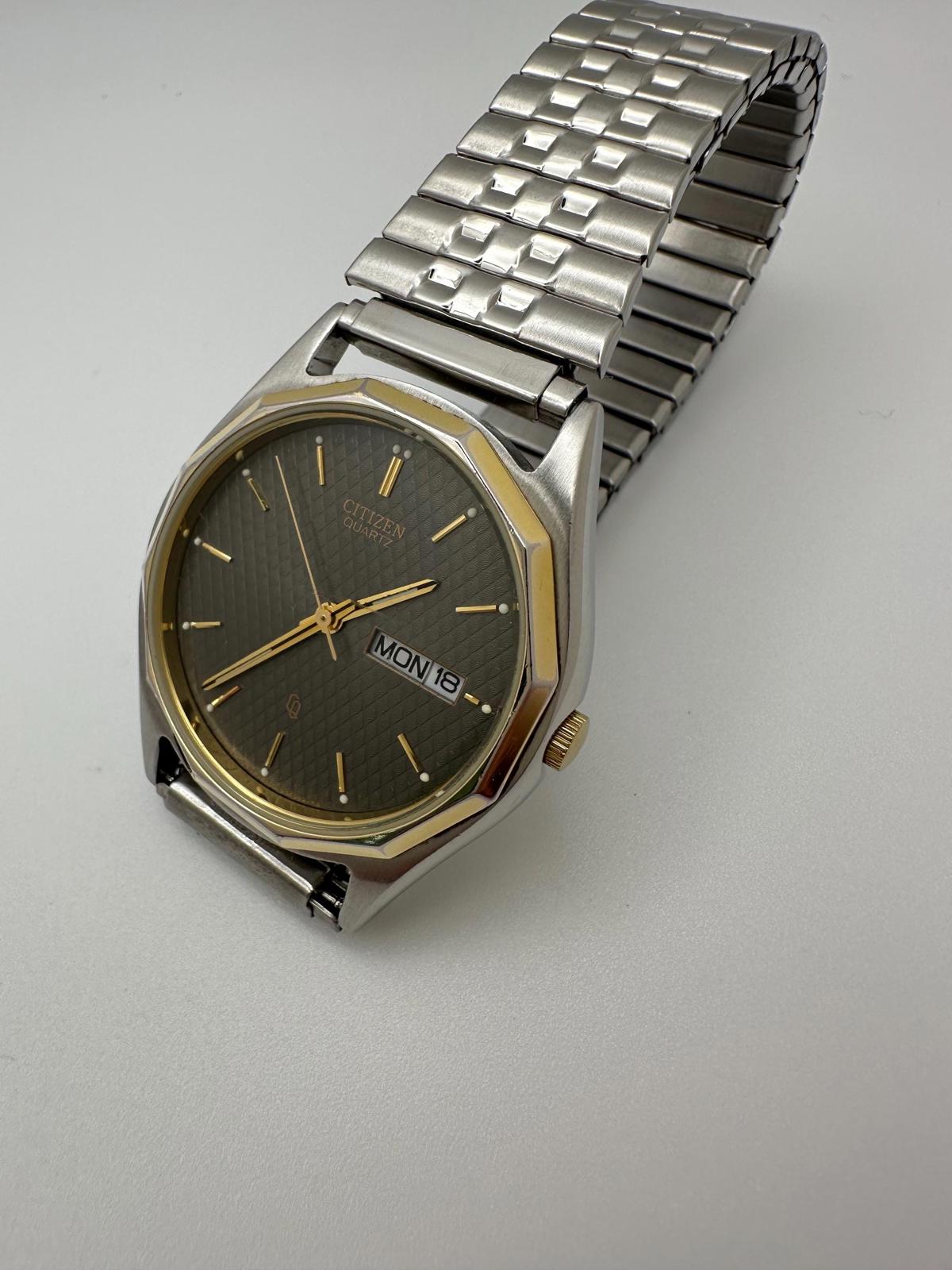 Citizen Quartz Men’s Watch – 36mm Two-Tone Stainless Steel