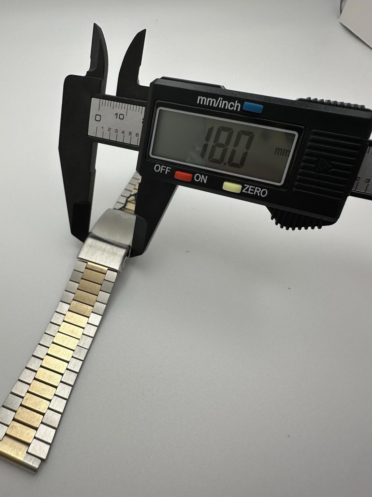 Citizen Two-Tone Watch Band – 18mm Tapered Bracelet – Made in Korea – Citizen 7