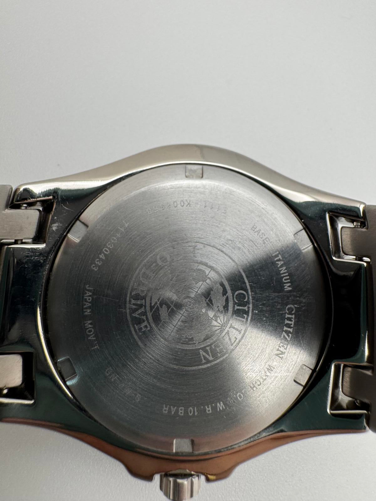 Citizen Eco-Drive Titanium WR100 Men’s Watch 40mm, Black Dial, Solar Powered