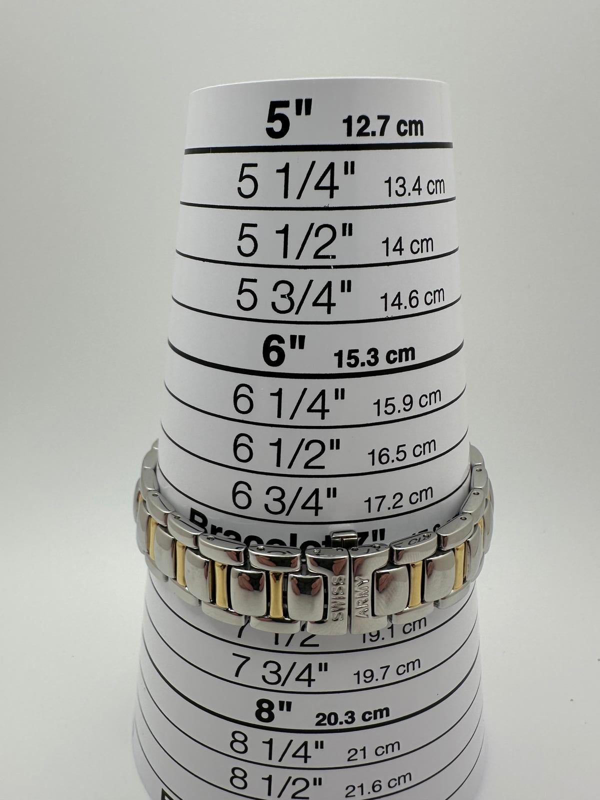 Swiss Army Women’s Two-Tone Quartz Watch 26mm – Swiss Made, Fresh Battery