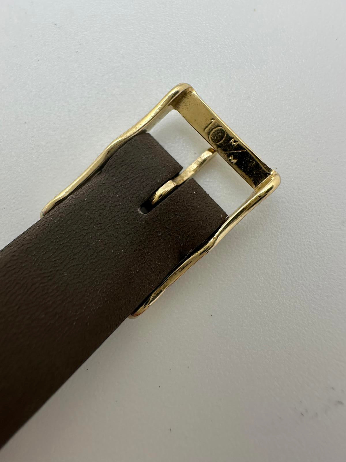 70's Vintage Timex Gold-Tone Watch – 24.5mm Case | Date Window | Water Resistant