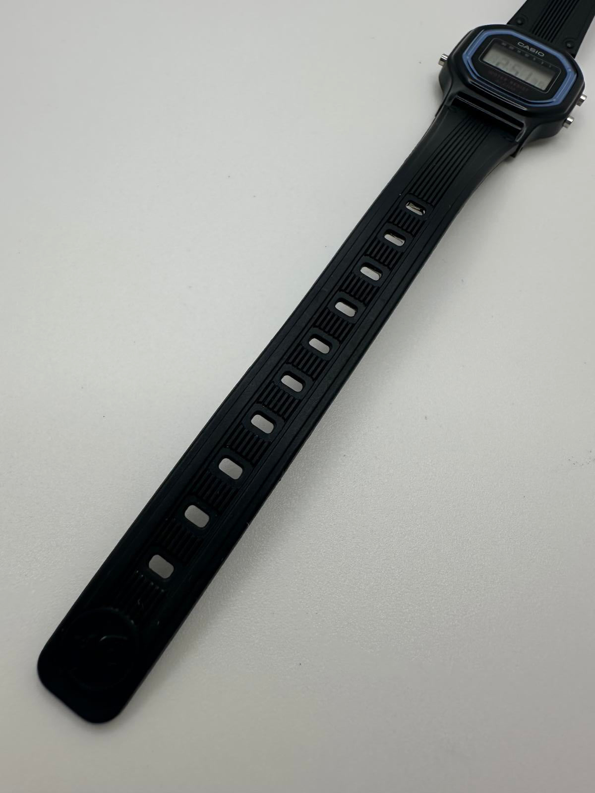 Casio LA-11W Women’s Digital Watch – 25mm Black Resin, Fresh Battery