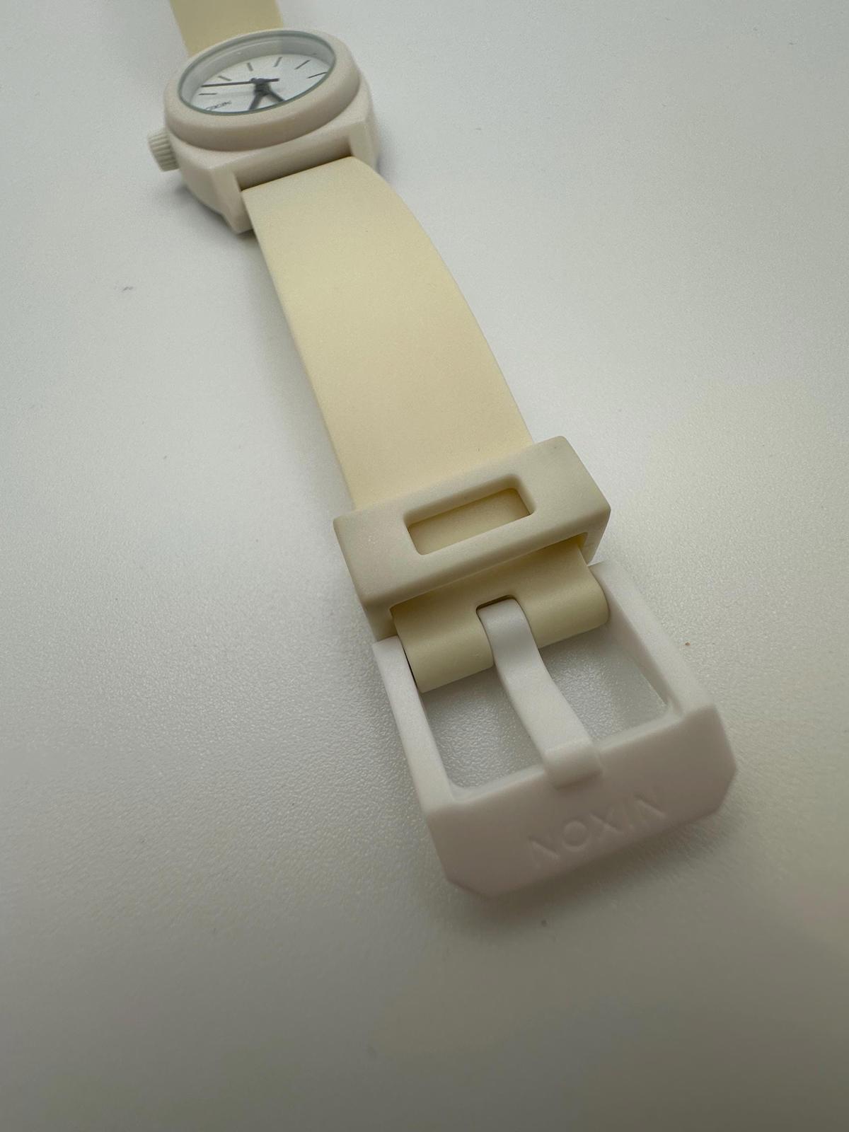 Nixon Small Time Teller P Cream Women’s Watch – Fresh Battery