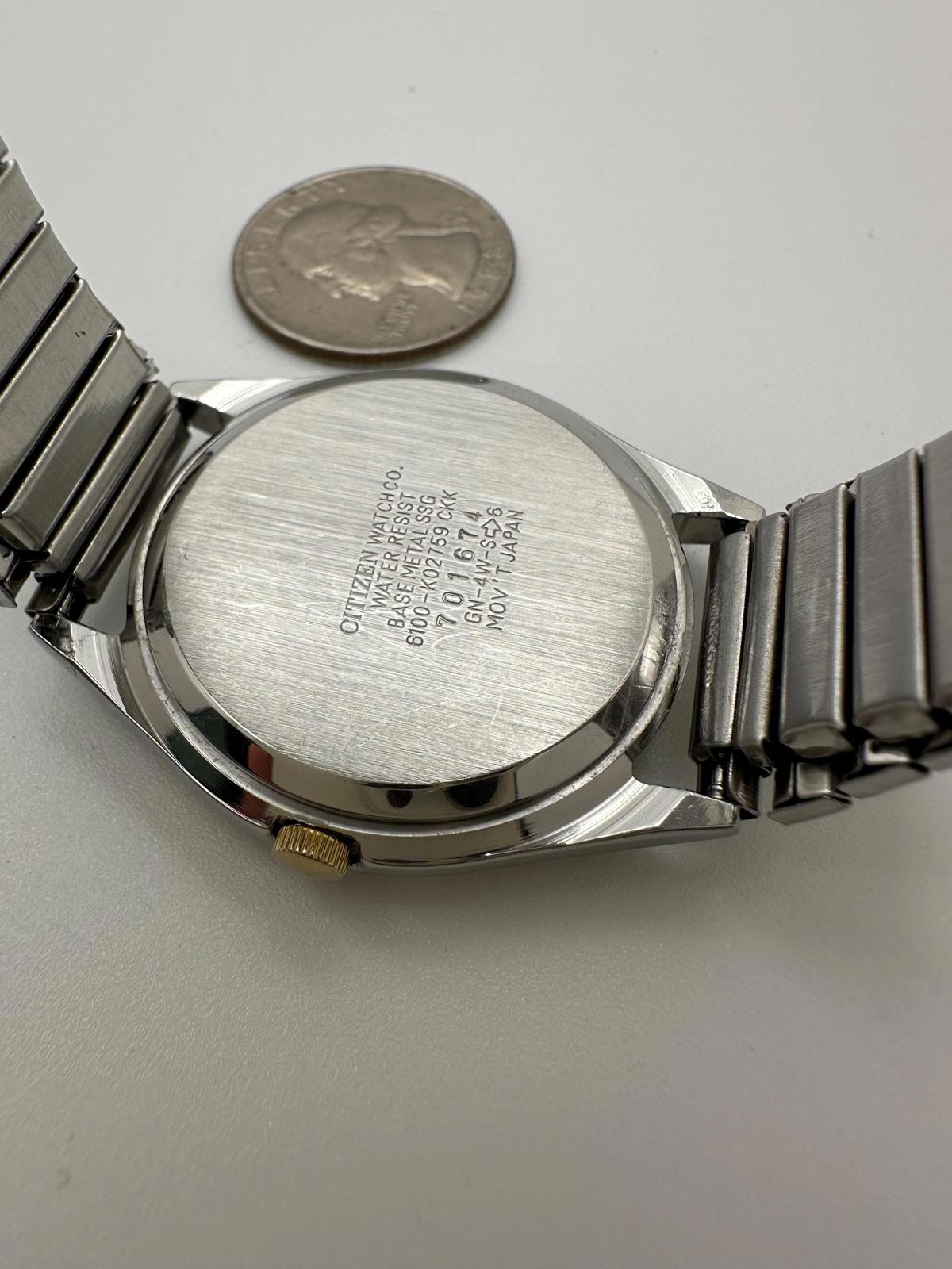 Citizen Quartz Men’s Watch – 36mm Two-Tone Stainless Steel