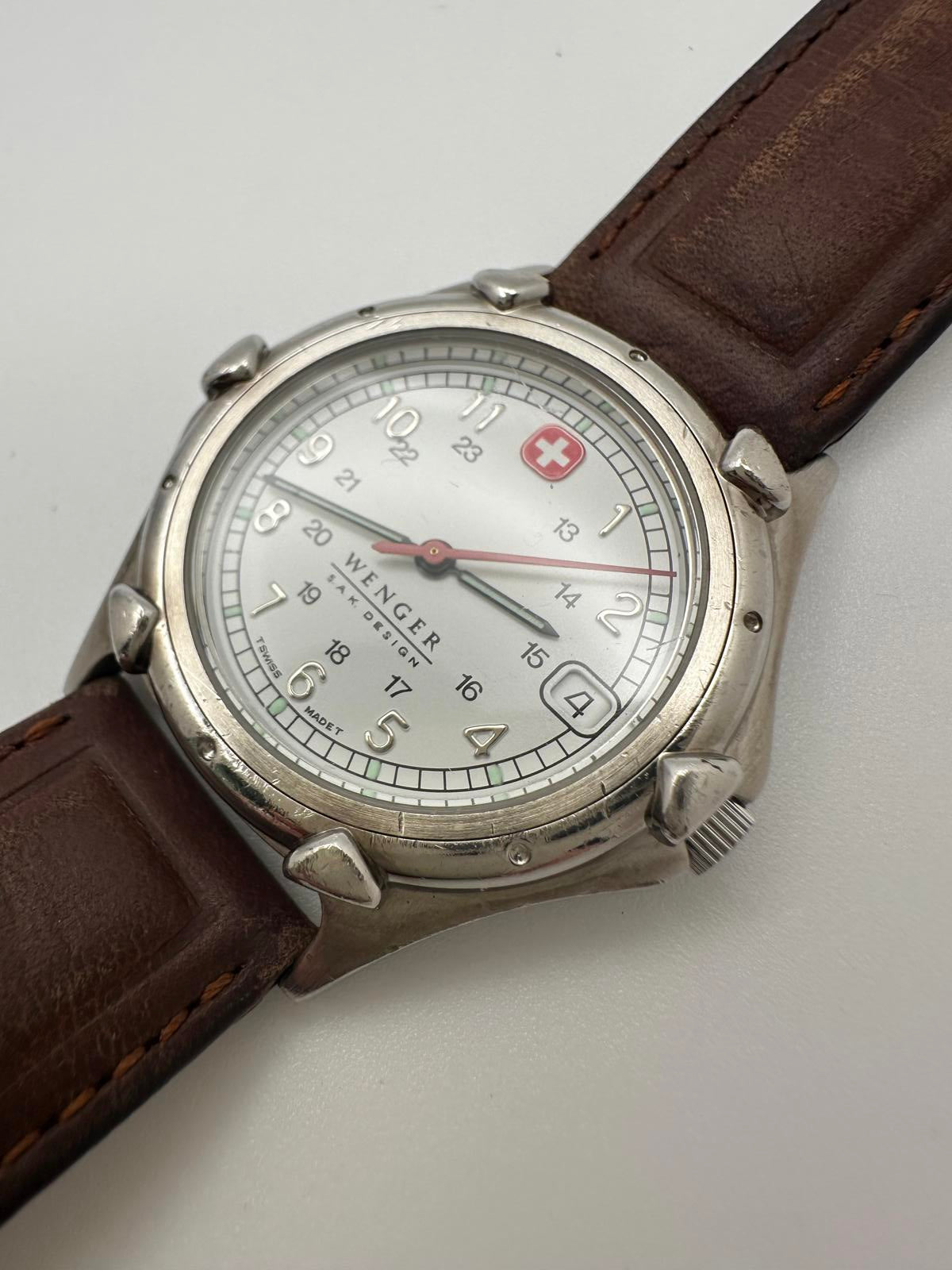 Wenger S.A.K. Design Swiss Made Watch – 35mm, Fresh Battery