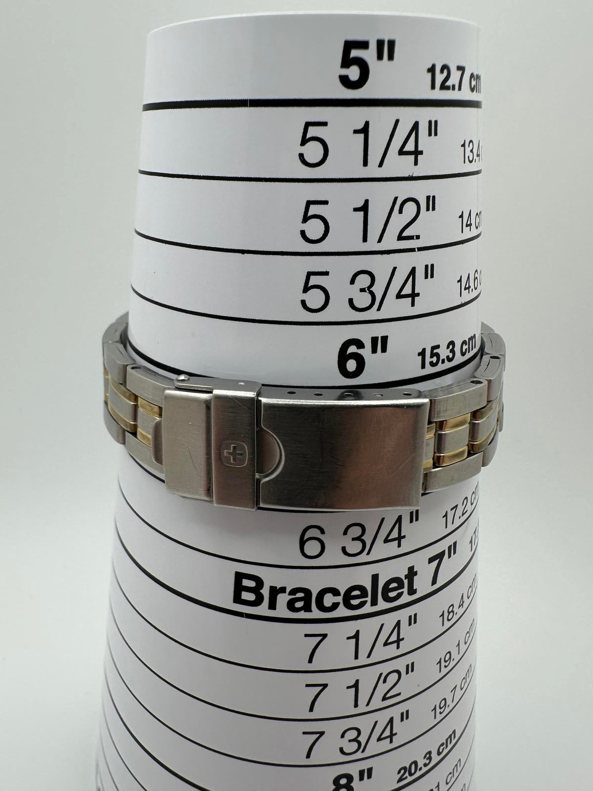 Wenger S.A.K. Design Women’s 32mm Two Tone Watch Swiss Made 100M New Battery