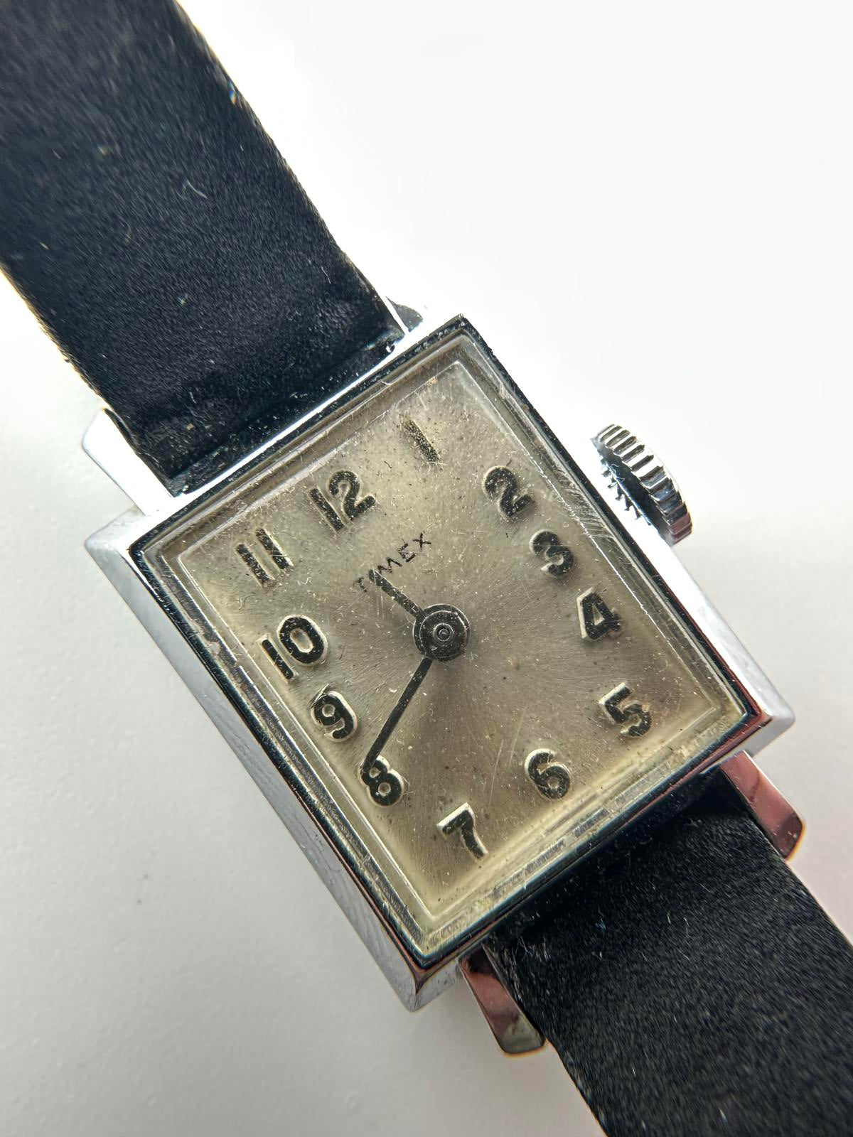 Vintage Timex Mechanical Women’s Watch Square Case 17.5mm