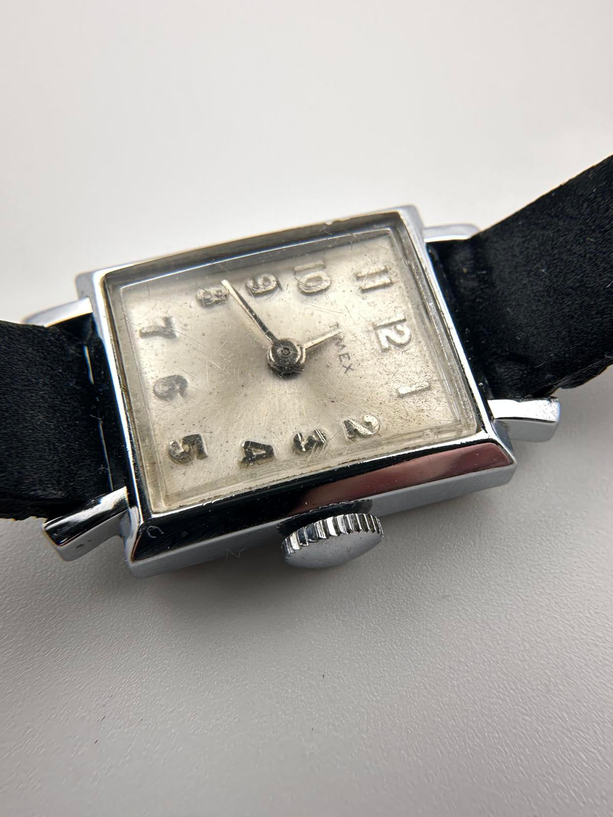Vintage Timex Mechanical Women’s Watch Square Case 17.5mm