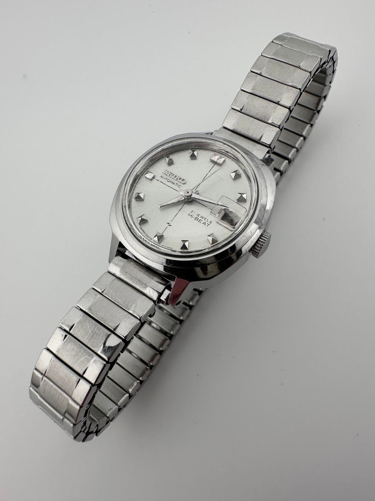 Seiko 2205-9240 Womens 23mm Hi-Beat Automatic 21 Jewels Vintage 173148