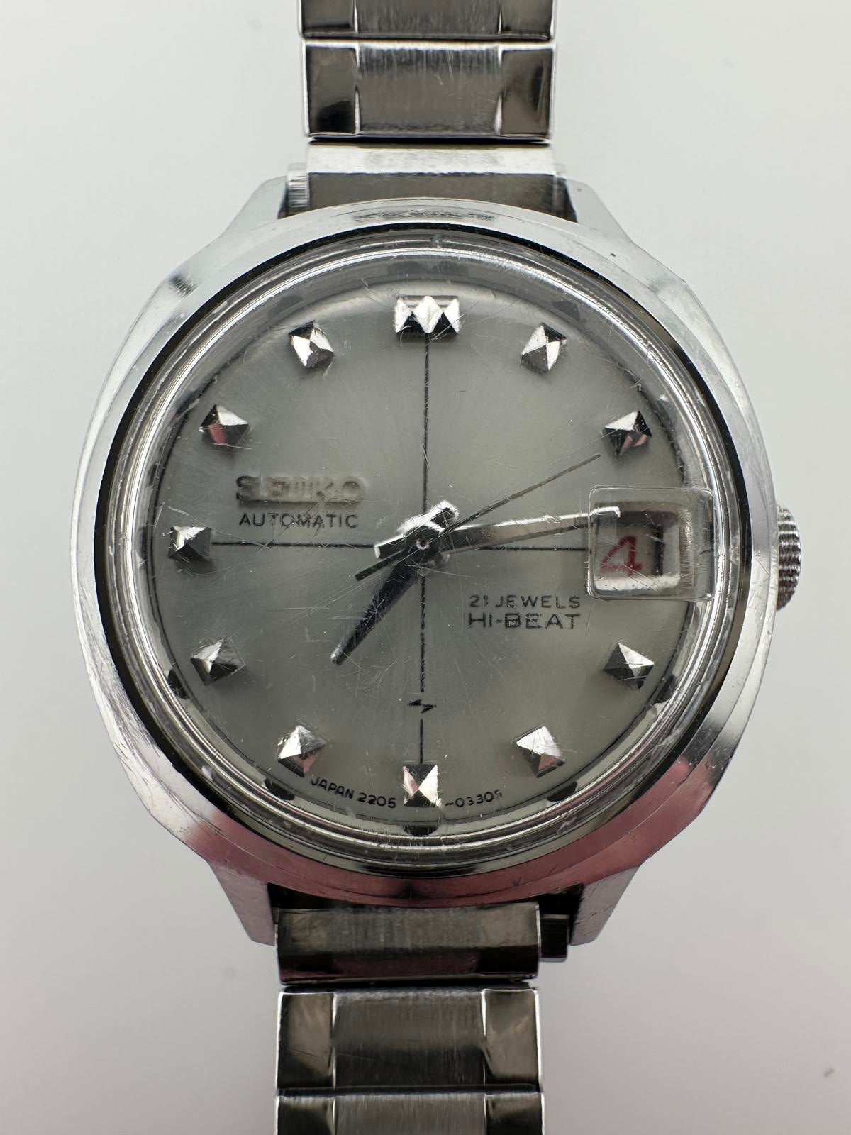 Seiko 2205-9240 Womens 23mm Hi-Beat Automatic 21 Jewels Vintage 173148