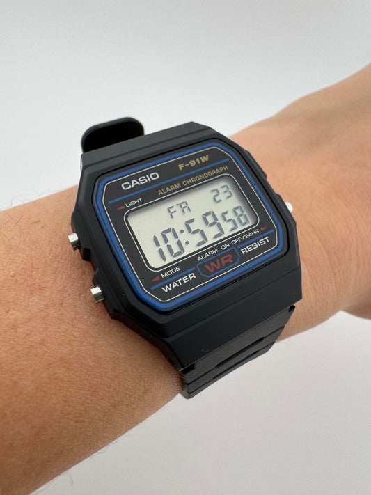 Casio F-91W Classic Digital Watch New Original Box