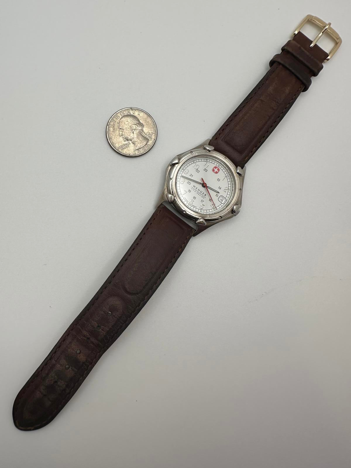 Wenger S.A.K. Design Swiss Made Watch – 35mm, Fresh Battery