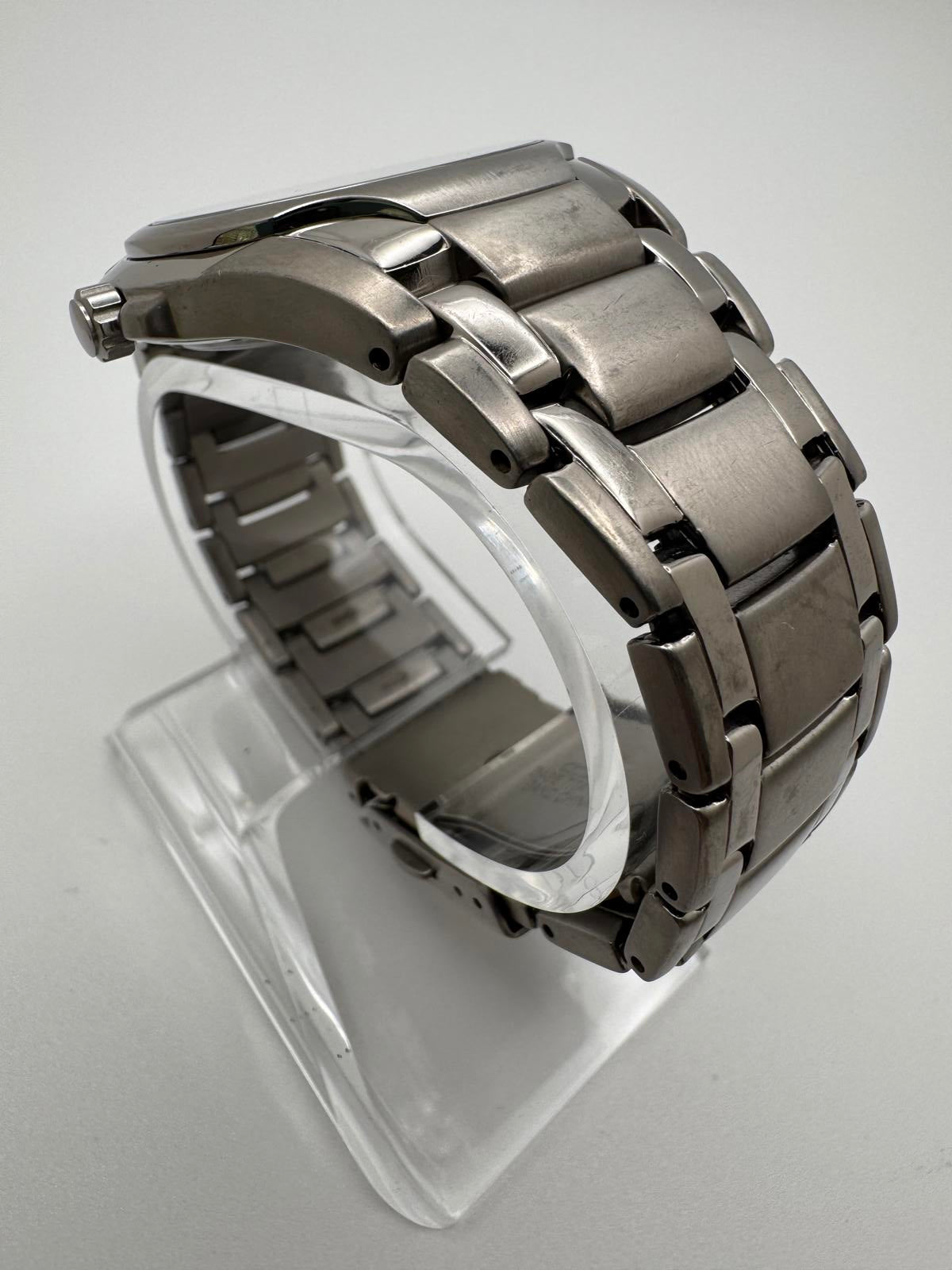 Citizen Eco-Drive Titanium WR100 Men’s Watch 40mm, Black Dial, Solar Powered